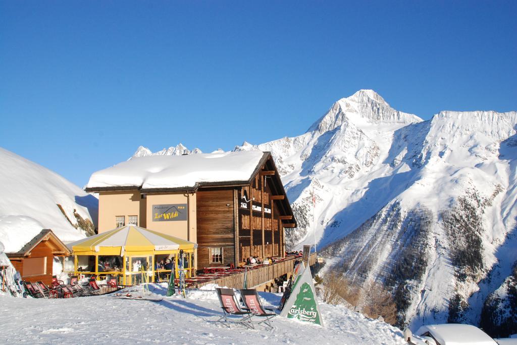 Alpenhotel Zur Wildi Lauchernalp Wiler Exterior foto